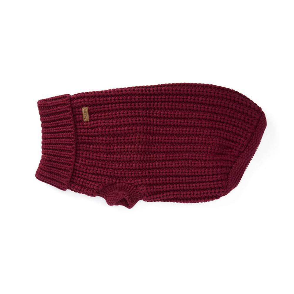 Barbour Saltburn Red Dog Jumper